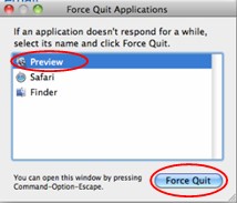 word for mac wont force close