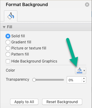 how can i find exact color of something in word for mac